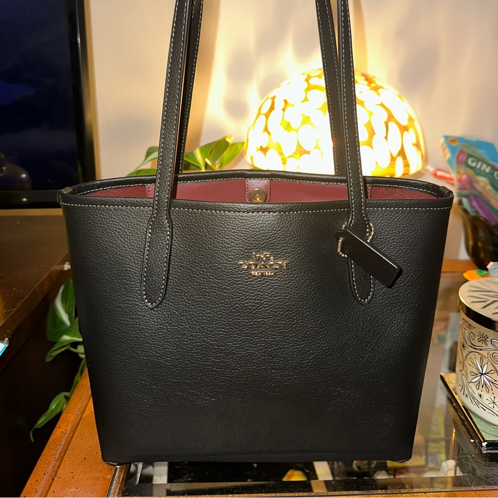 Coach Small City Tote